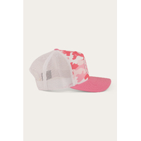 Ringers Western Signature Bull Trucker Cap Pink Camo OSFM