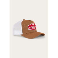 Ringers Western Scotty Trucker Cap Clay/White/Red OSFM