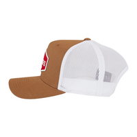 Ringers Western Scotty Trucker Cap Clay/White/Red OSFM