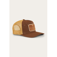 Ringers Western Awol Trucker Cap Chocolate/Mustard OSFM