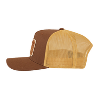 Ringers Western Awol Trucker Cap Chocolate/Mustard OSFM