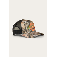 Ringers Western Signature Bull Trucker Cap Leaf Camo/Orange OSFM