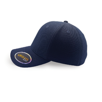 Urban Zoo Flushing 108 Sports 6 Panel Fitted Navy S/M