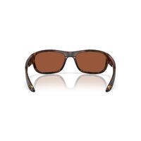 Costa Del Mar Clipperton 6S9119 911908-58 Tortoise / Green Mirror Polarised Lenses