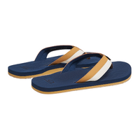 Oakley Burke Flip Flop FOF100419 BDF Team Navy & Light Curry Available In a Variety of Sizes