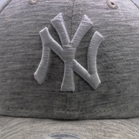 New Era New York Yankees 9Forty Jersey Heather Grey OSFM