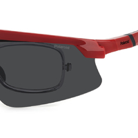 Polaroid Sport PLD 7056/CI/S C9A M9 99 Red / Grey Polarised Lenses