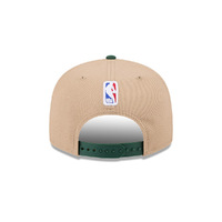 New Era Milwaukee Bucks 9Fifty Draft 2024 Camel Khaki OSFM