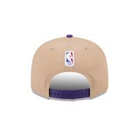 New Era Los Angeles Lakers 9Fifty Draft 2024 Camel Khaki OSFM