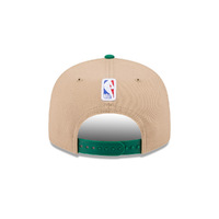 New Era Boston Celtics 9Fifty Draft 2024 Camel Khaki OSFM