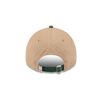 New Era Milwaukee Bucks 9Twenty Draft 2024 Camel Khaki OSFM