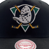 Mitchell & Ness Anaheim Ducks MVP Team Colour Logo Black OSFM