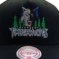 Mitchell & Ness Minnesota Timberwolves NBA Team Colour Logo MVP Black OSFM MNMT2113