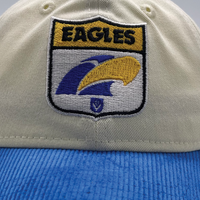 New Era West Coast Eagles 9Twenty Retro 2-Tone Cord Beige/Blue OSFM