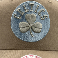 Mitchell & Ness Boston Celtics Pro-Crown Seasonal Core Khaki OSFM