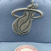 Mitchell & Ness Miami Heat Pro-Crown Seasonal Core Light Blue OSFM