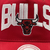 Mitchell & Ness Chicago Bulls Deadstock Snapback Mascot Origin Red OSFM