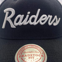 Mitchell & Ness Las Vegas Raiders NFL Deadstock Classic 7 Black OSFM MNLR2739A