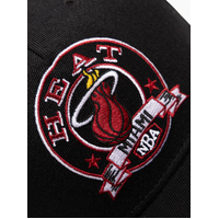 Mitchell & Ness Miami Heat NBA Emblem MVP Black/Red OSFM MNMH3115