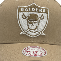 Mitchell & Ness Las Vegas Raiders Pro Crown Seasonal Spring Khaki OSFM