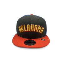 New Era Oklahoma City Thunder 9Fifty City Edition Medium Blue OSFM