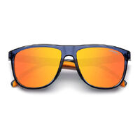 Carrera 8059/S RTC UZ 58 Blue Orange / Red Mirror Lenses