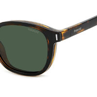 Polaroid Clip-On PLD 6203/CS 086 UC 49 Havana / Green Polarised Lenses