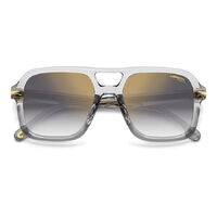 Carrera 317/S KB7 FQ 55 Grey / Grey Gradient Gold Mirror Lenses