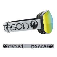 Dragon Goggles X2 DRG40454 051-77 Classic Grey / Gold Ion Luma Lens & Amber Luma Lens