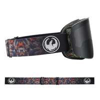 Dragon Goggles NFX2 DRG40458 028-60 Fire Leaf / Dark Smoke Luma Lens & Amber Luma Lens