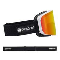 Dragon Goggles NFX MAG OTG DRG150 011-61 Icon Red / Red Ion Luma Lens & Light Rose Luma Lens