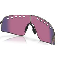 Oakley Sutro Ti Sweep OO6025-0338 Matte Gunmetal / Prizm Road Lenses