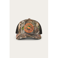 Ringers Western Signature Bull Trucker Cap Leaf Camo/Orange OSFM