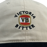 Gilroy Co. Victoria Bitter Ball Park Vintage Micro Two-Tone Black/Ivory OSFM