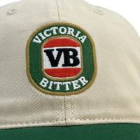 Gilroy Co. Victoria Bitter Ball Park Retro Two-Tone Ivory/Green OSFM