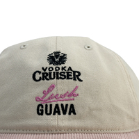 Gilroy Co. Vodka Cruiser Ball Park Lush Two-Tone Cord Ivory/Light Pink OSFM