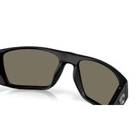 Costa Del Mar Finlet 6S9118 911801-59 Matte Black / Blue Mirror Polarised Lenses