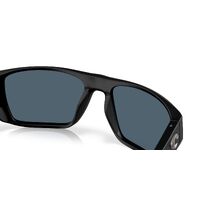 Costa Del Mar Finlet 6S9118 911805-59 Matte Black / Grey Polarised Lenses