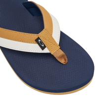 Oakley Burke Flip Flop FOF100419 BDF Team Navy & Light Curry Available In a Variety of Sizes