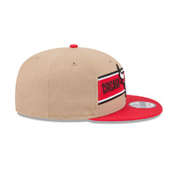 New Era Chicago Bulls 9Fifty Draft 2024 Camel Khaki OSFM