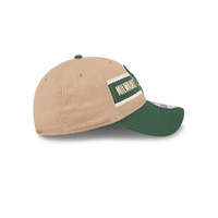 New Era Milwaukee Bucks 9Twenty Draft 2024 Camel Khaki OSFM