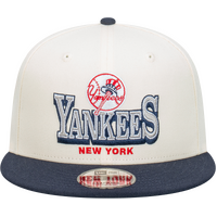 New Era New York Yankees 9Fifty Stack Script Chrome White OSFM