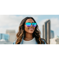 Blenders North Park X2 900 FG 99 Nora Rad Gloss Blue and Purple Iridescent / Blue and Purple Mirror Polarised Lenses