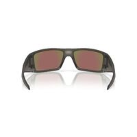 Oakley Heliostat OO9231-2461 Matte Grey Smoke / Prizm Sapphire Polarised Lenses