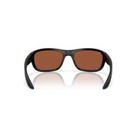 Costa Del Mar Clipperton 6S9119 911902-58 Matte Black / Green Mirror Polarised Lenses