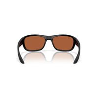 Costa Del Mar Clipperton 6S9119 911905-58 Matte Black / Green Mirror Polarised Lenses