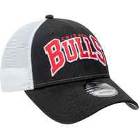 New Era Chicago Bulls 9Forty Arch Trucker Black/White OSFM