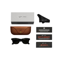 Ray-Ban Wearable x Meta Wayfarer RW4008 601ST3-53 Matte Black / Graphite Gradient Polarised Lenses