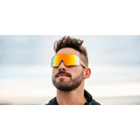 Blenders Eclipse 900 W7 99 Saturn Cloud Crystal / Orange Mirror Polarised Lenses