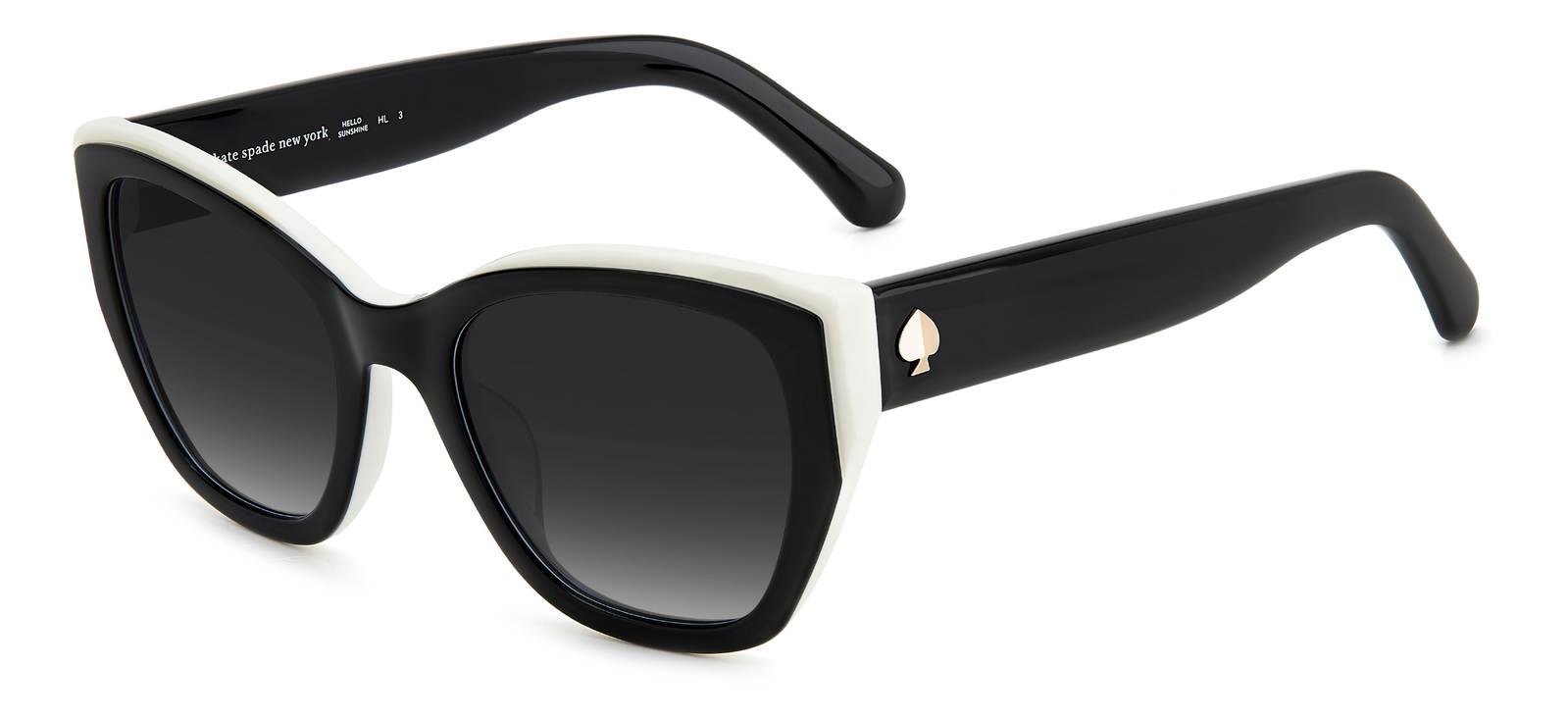 Kate Spade YOLANDA/S 807 9O 51 Black / Dark Grey Gradient Lenses